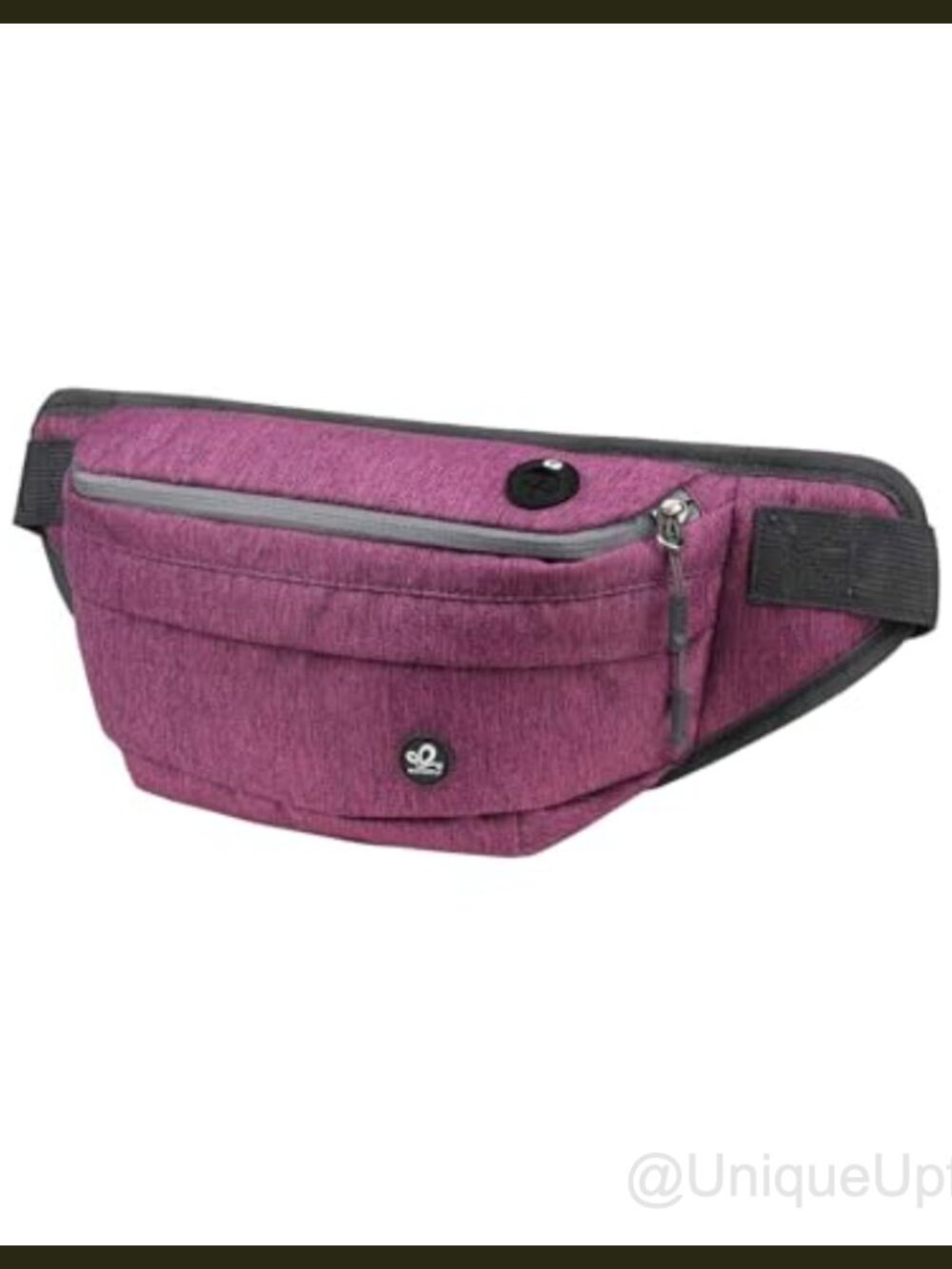 WATERFLY Fanny Pack Large Crossbody Waist Bag Nylon Outdoor Hiking Travel